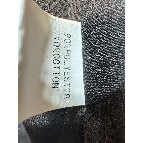 N by Nancy Women's 2 Button Casual Blazer Size M Navy Blue Floral Long Sleeve - Picture 4 of 15